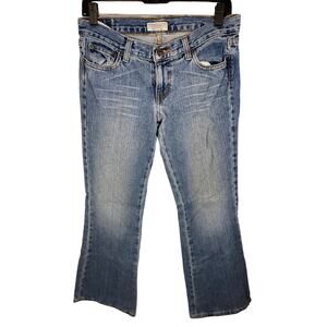 Vintage Y2K American Eagle Jeans Hipster Size 4P Size 4 Western Ultra Low Cut